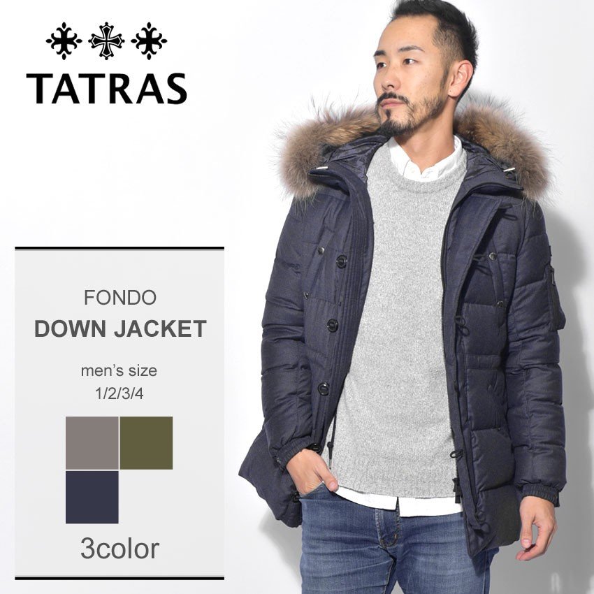 TATRAS タトラス ダウンジャケット メンズ フォンド FONDO MTAA アウター 上着