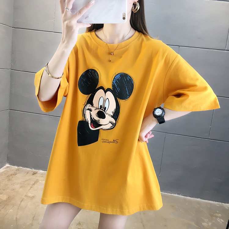 Tシャツ　　レディース　　ミッキー　　ファッション　　夏