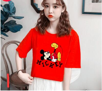 Tシャツ　　レディース　　ミッキー　　ファッション　　夏