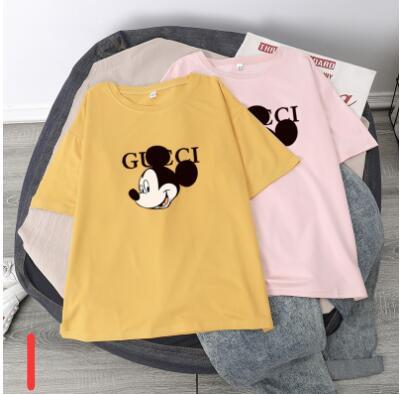 Tシャツ　　レディース　　ミッキー　　ファッション　　夏　　韓国風