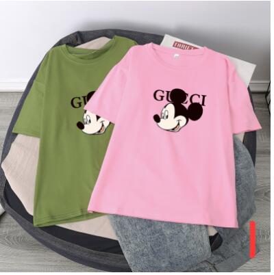 Tシャツ　　レディース　　ミッキー　　ファッション　　夏　　韓国風