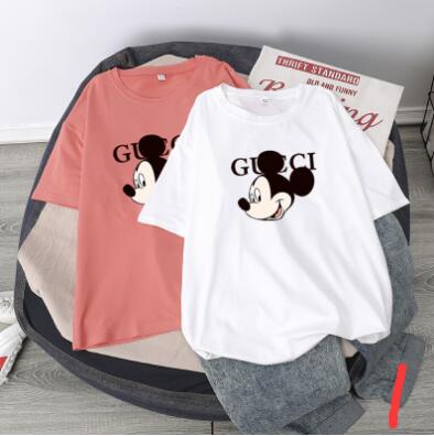 Tシャツ　　レディース　　ミッキー　　ファッション　　夏　　韓国風