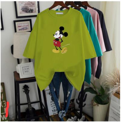 Tシャツ　　レディース　　ミッキー　　ファッション　　夏　　2022新作