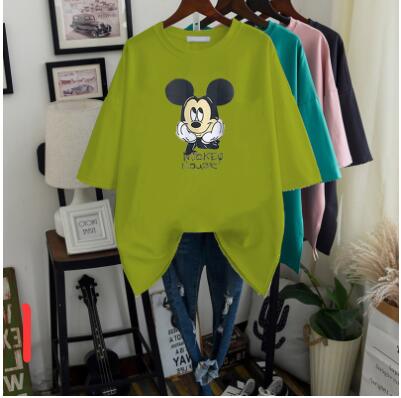 Tシャツ　　レディース　　ミッキー　　ファッション　　夏　　2022新作