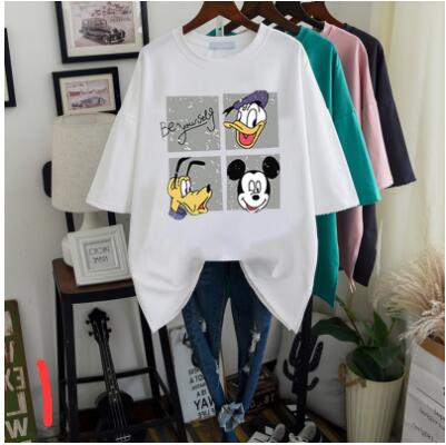 Tシャツ　　レディース　　ミッキー　　ファッション　　夏　　2022新作