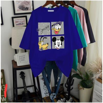 Tシャツ　　レディース　　ミッキー　　ファッション　　夏　　2022新作