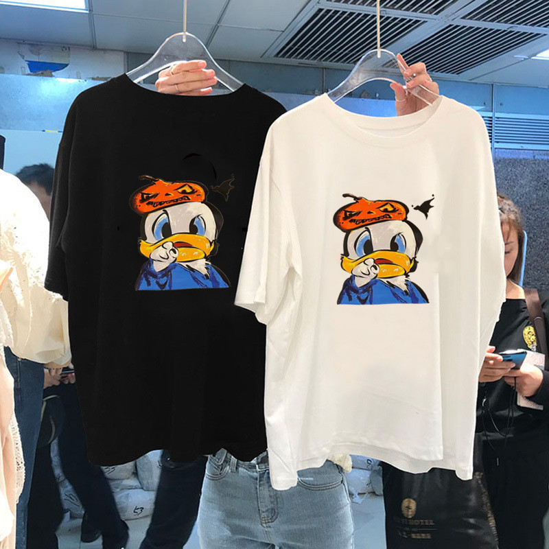 Tシャツ　　レディース　　ドナルドダック　　ファッション　　夏