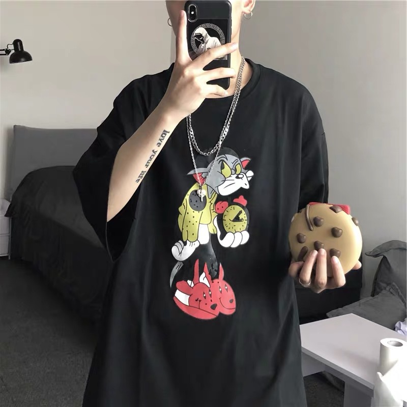 Tシャツ　　レディース　　トムキャット　ファッション　　夏　　2022新作