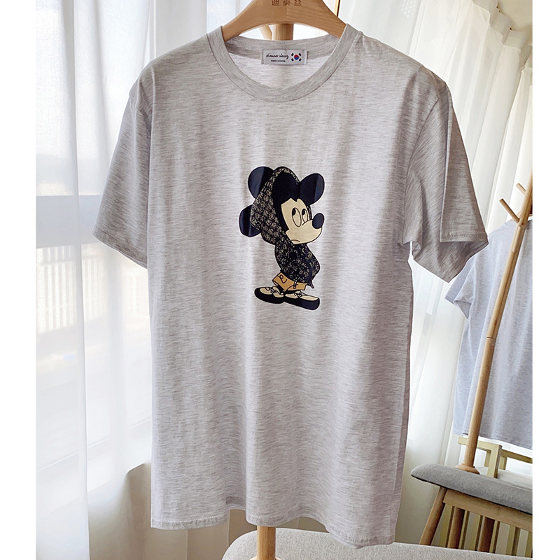 Tシャツ　　レディース　　ミッキー　　ファッション　　夏　　2022新作