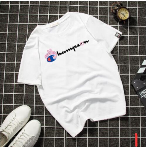 Tシャツ　クルーネック　　レディース　　メンズ　　夏　ファッション