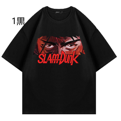 SLAM DUNK　Tシャツ　子供服　夏 　バスケットボール 　カジュアル　　スポーツ 　綿100％　100-150cm