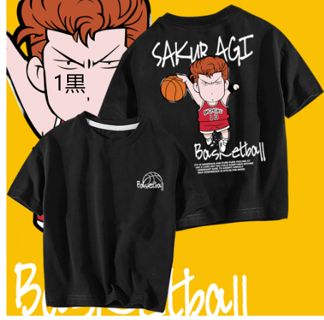 Tシャツ　夏  子供服　 バスケットボール 　カジュアル　　スポーツ 　綿100％　 100-150cm