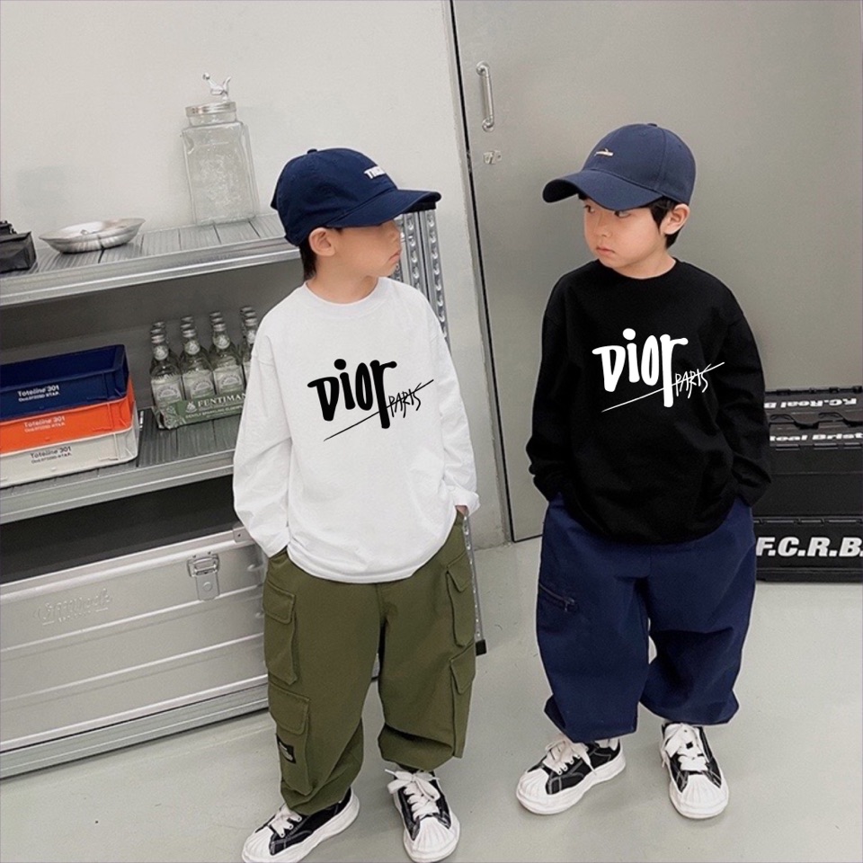 Dior 【ディオール】子供服　 春秋　Ｔシャツ　長袖　100-150㎝
