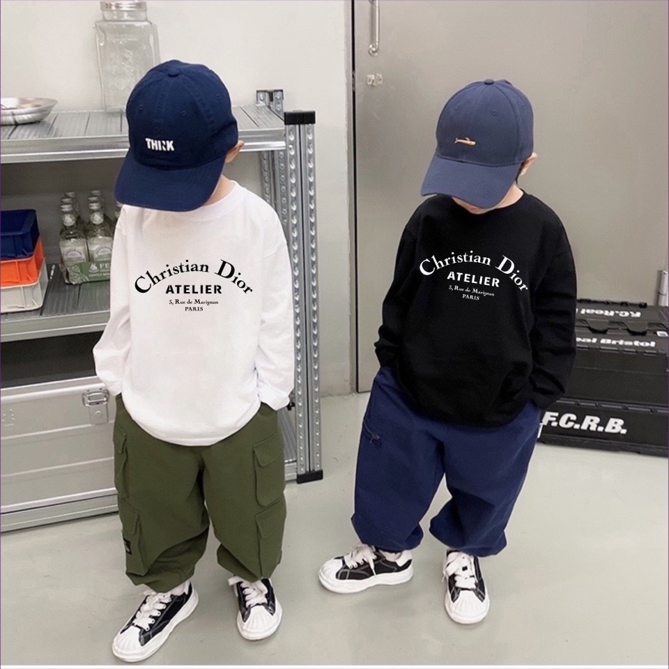 Dior 【ディオール】子供服　 春秋　Ｔシャツ　長袖　100-150㎝