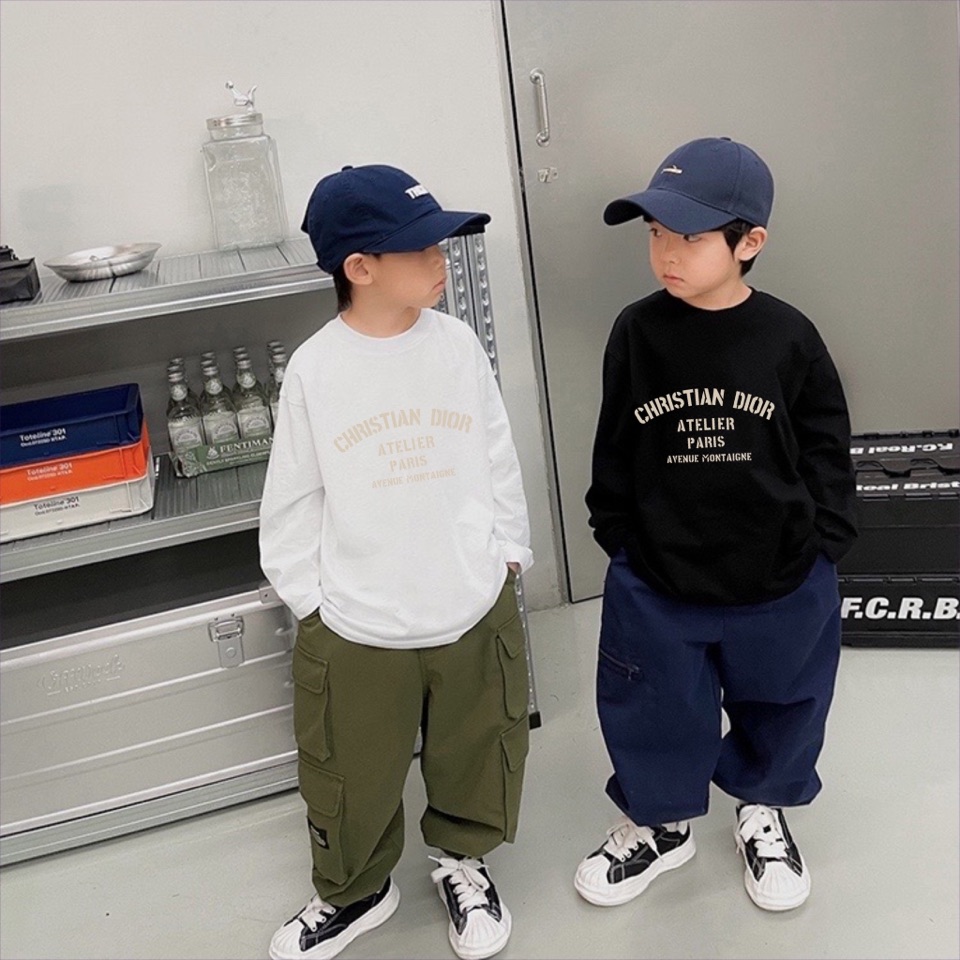 Dior 【ディオール】子供服　 春秋　Ｔシャツ　長袖　100-150㎝