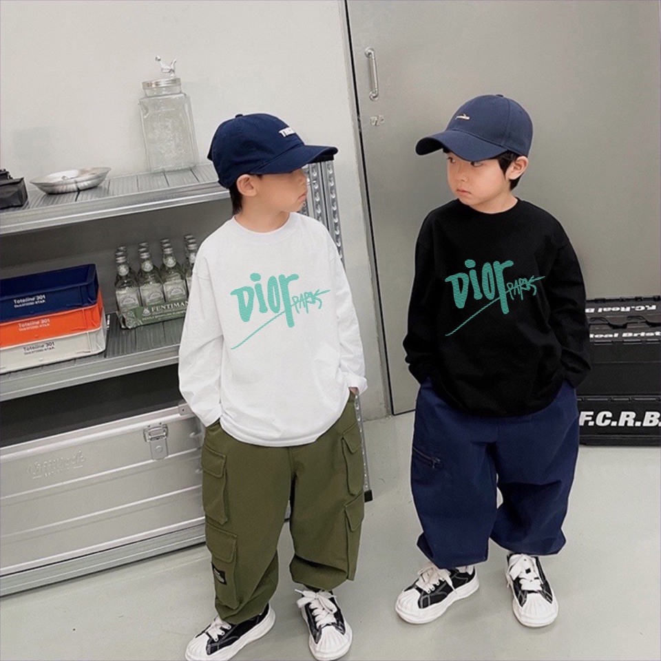 Dior 【ディオール】子供服　 春秋　Ｔシャツ　長袖　100-150㎝