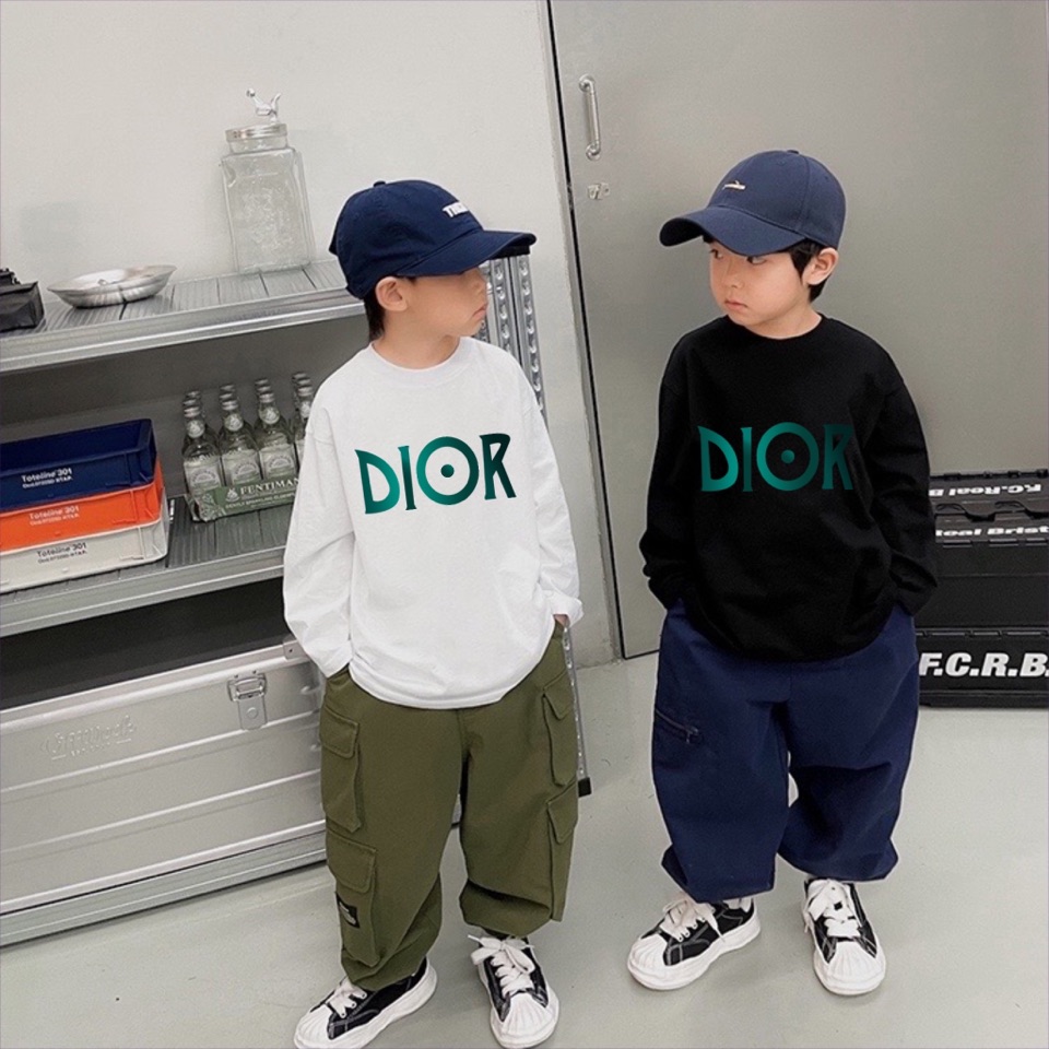 Dior 【ディオール】子供服　 春秋　Ｔシャツ　長袖　100-150㎝