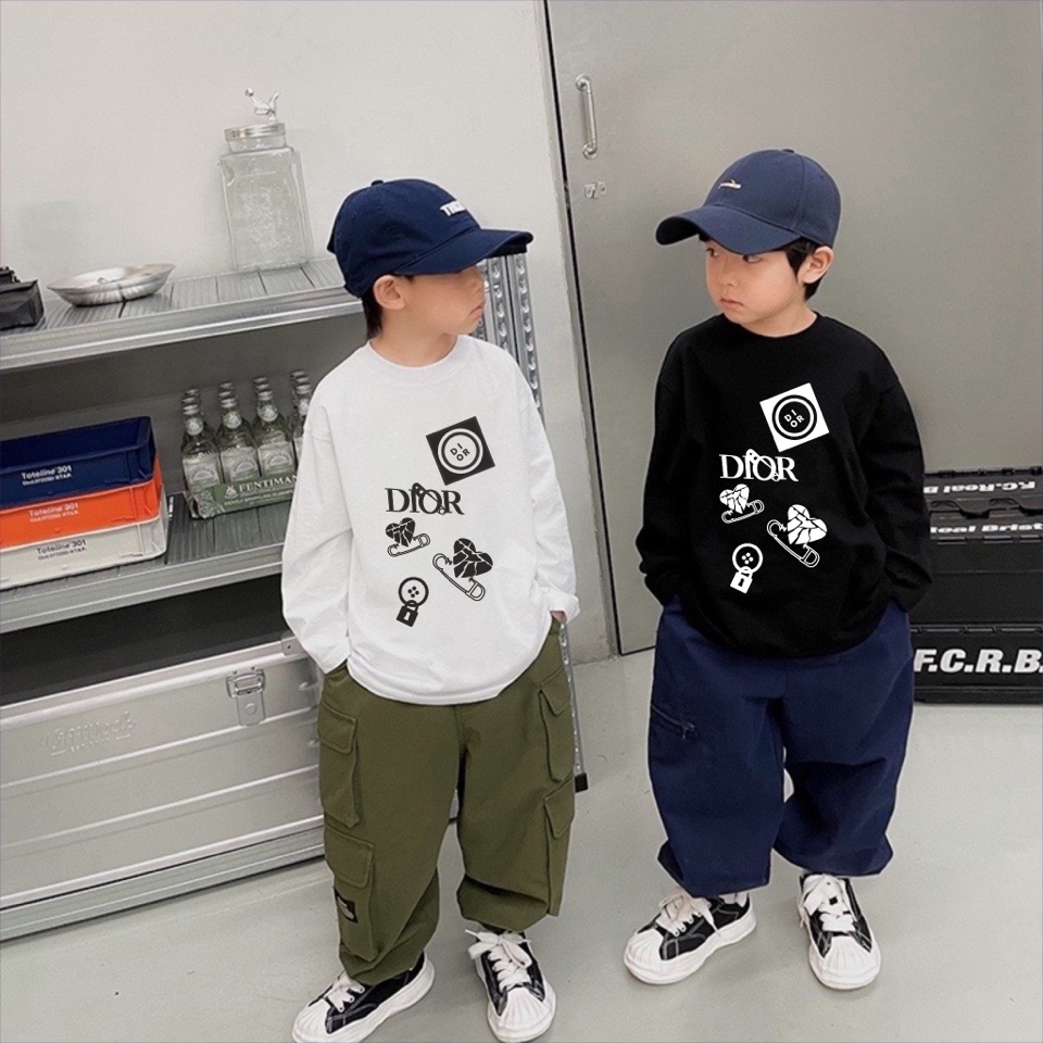 Dior 【ディオール】子供服　 春秋　Ｔシャツ　長袖　100-150㎝