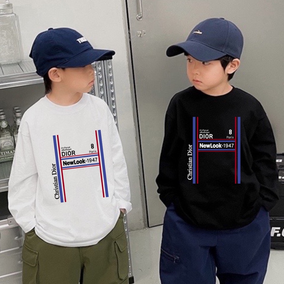 Dior 【ディオール】子供服　 春秋　Ｔシャツ　長袖　100-150㎝