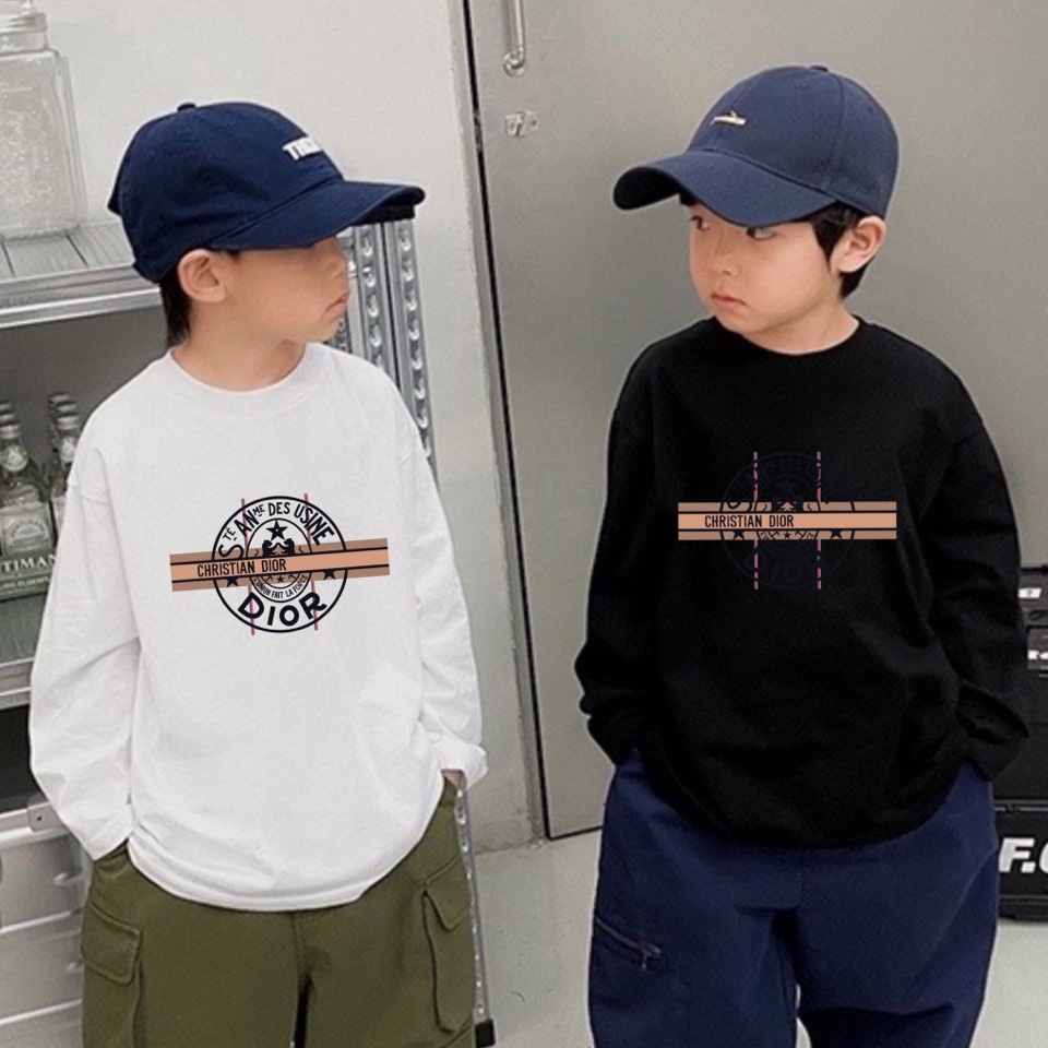 Dior 【ディオール】子供服　 春秋　Ｔシャツ　長袖　100-150㎝