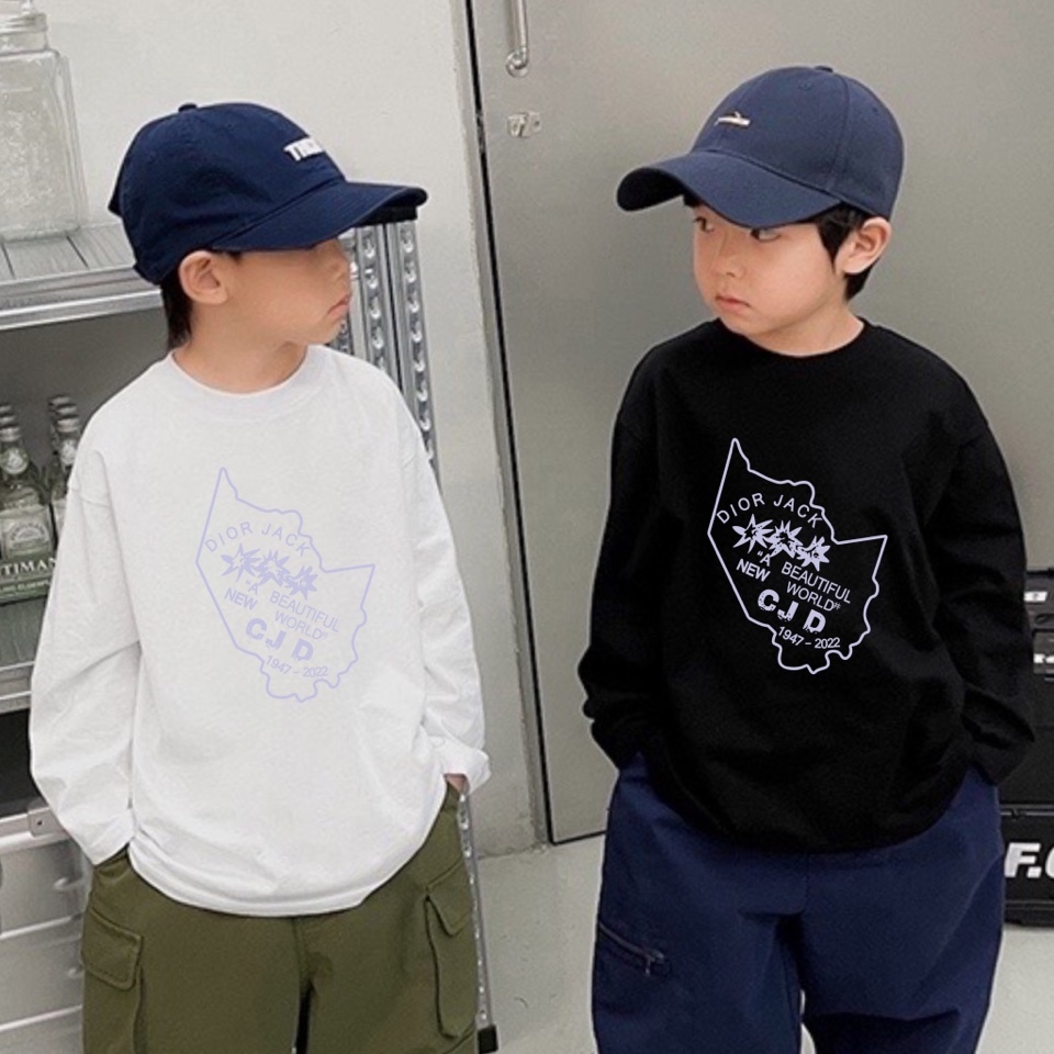 Dior 【ディオール】子供服　 春秋　Ｔシャツ　長袖　100-150㎝