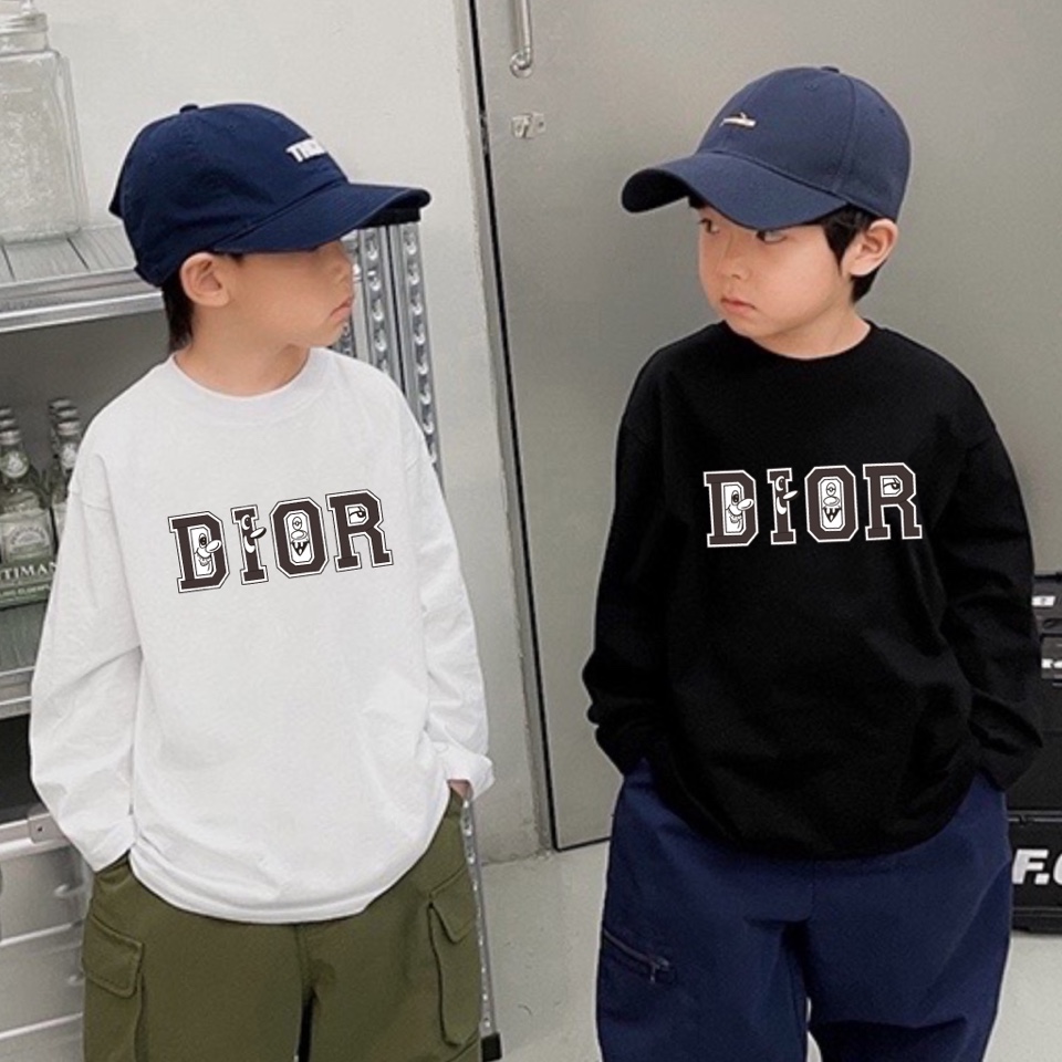 Dior 【ディオール】子供服　 春秋　Ｔシャツ　長袖　100-150㎝
