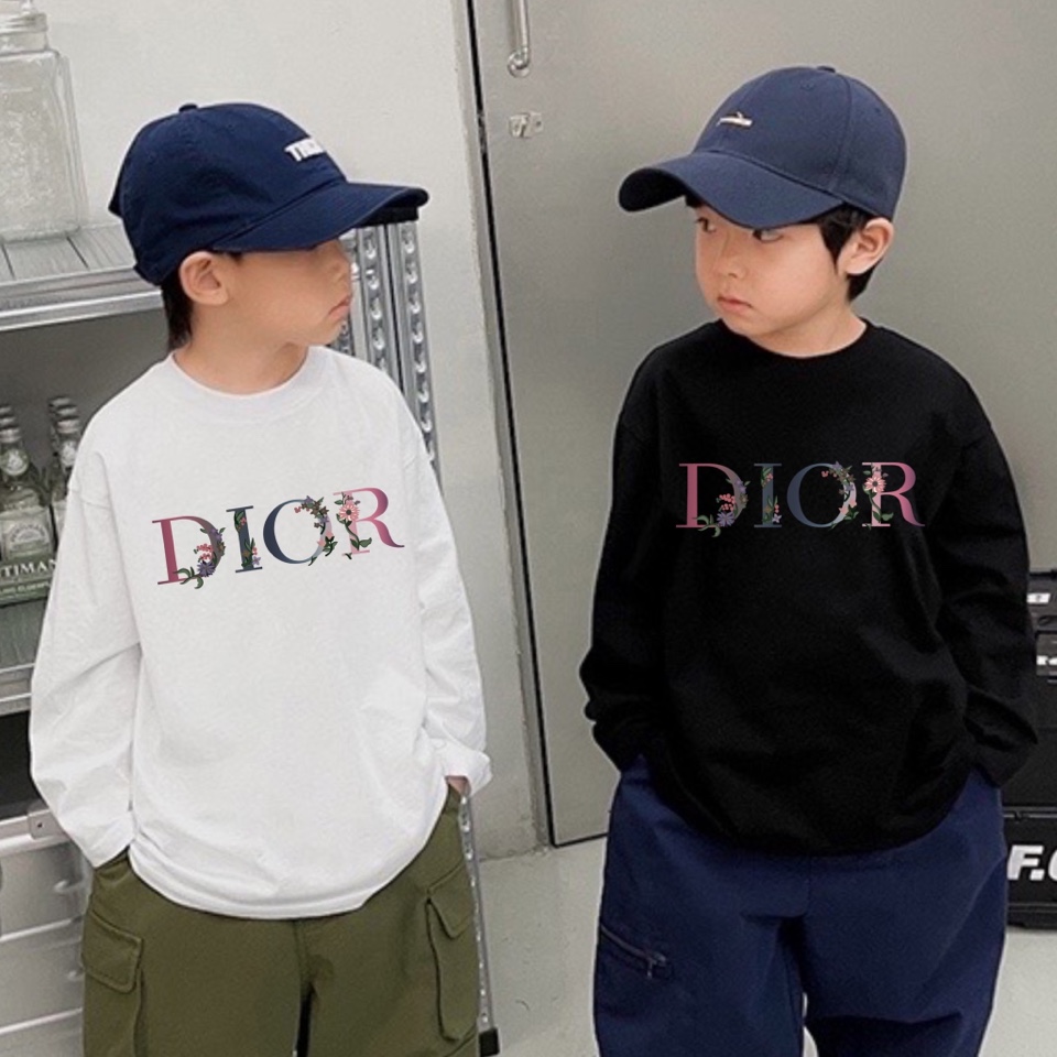 Dior 【ディオール】子供服　 春秋　Ｔシャツ　長袖　100-150㎝