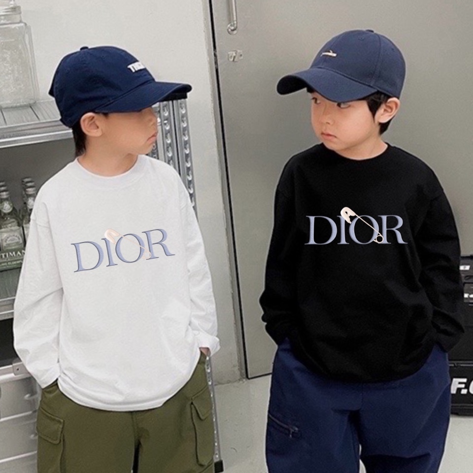 Dior 【ディオール】子供服　 春秋　Ｔシャツ　長袖　100-150㎝