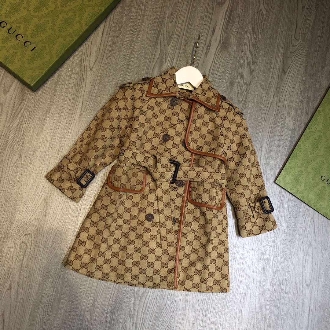 GUCCI【グッチ】 子供服　春秋　スプリングコート オーバーコート 100-150cm