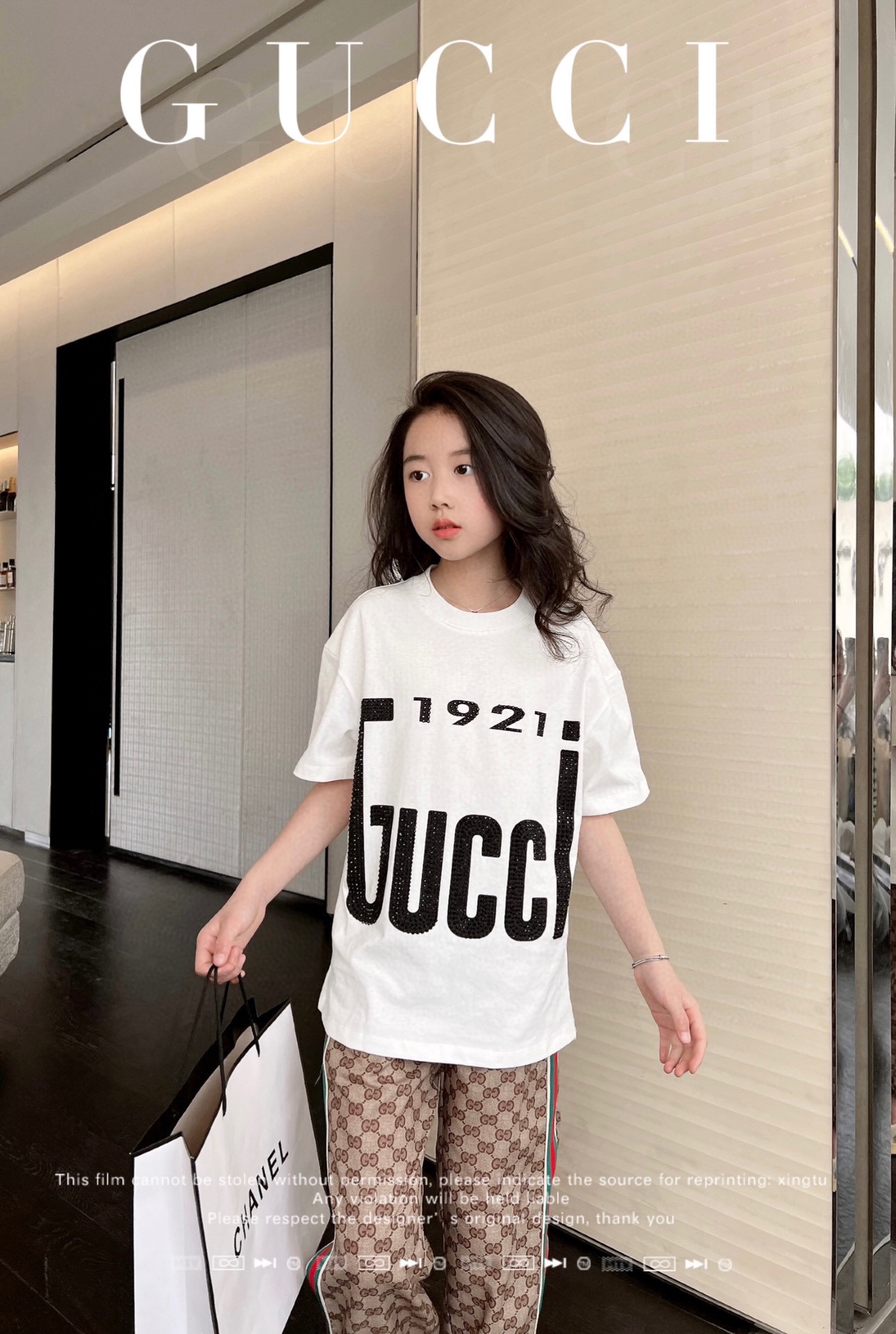 GUCCI【グッチ】 子供服 　 Tシャツ　夏秋　90-150cm