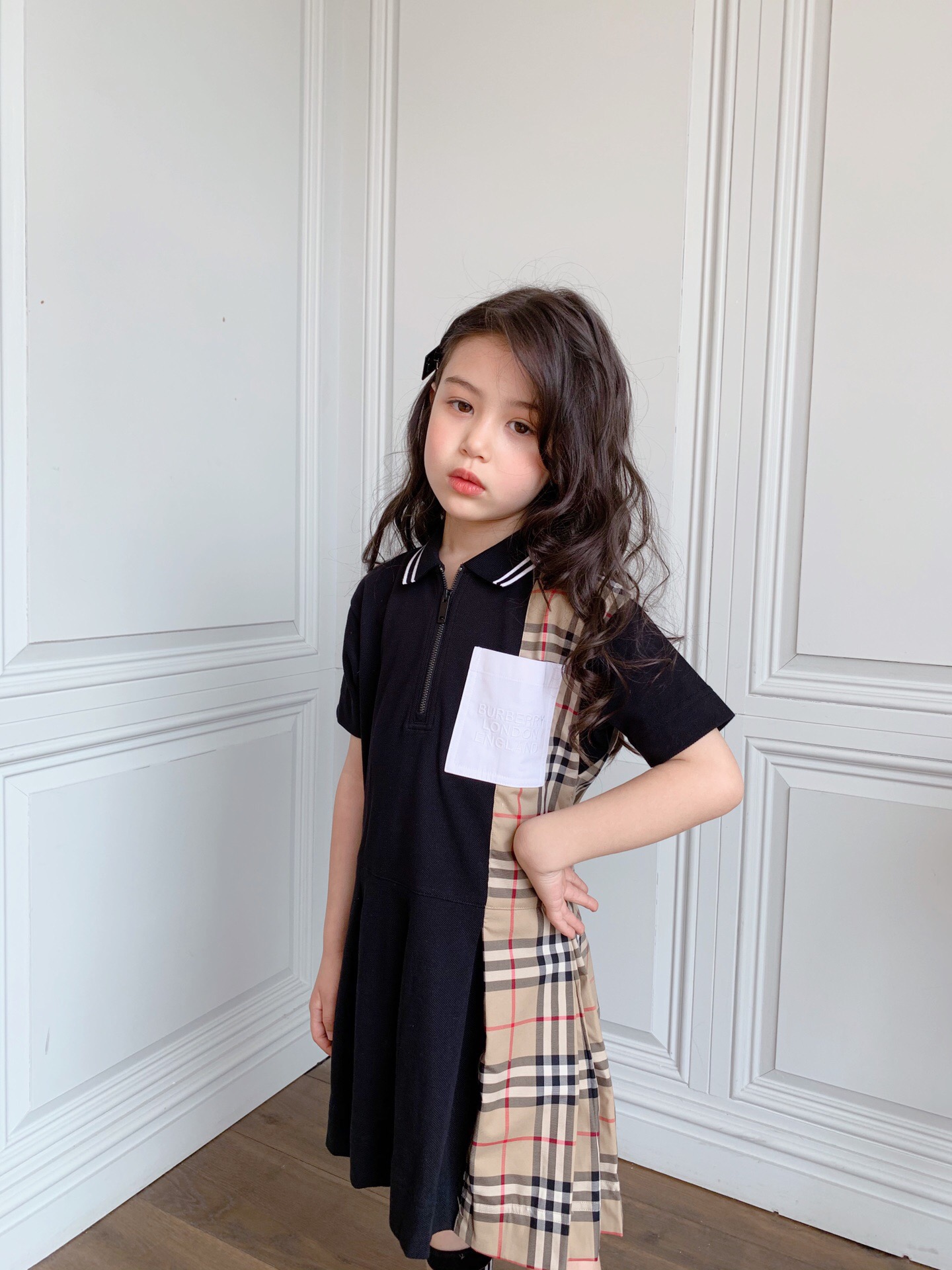 BURBERRY【バーバリー】 子供服  ワンピース　夏秋　100-170cm
