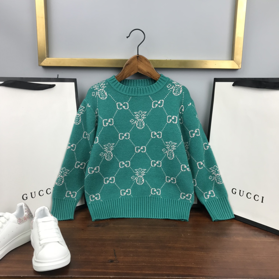 GUCCI【グッチ】 セーター　子供服　ニット　　秋冬　100-160cm