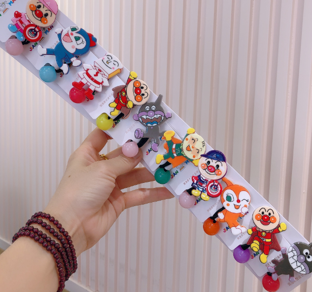 アンパンマン   子供   アクセサリー   ヘアリング　可愛い   髪飾り