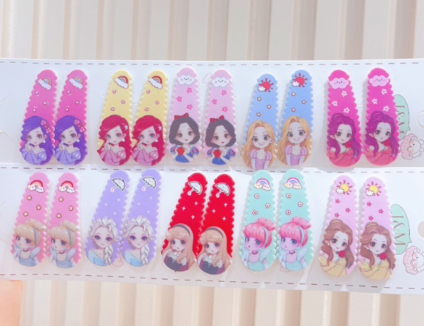 クリップ　ヘアピン 　子供　可愛い　ベビー　プリンセス