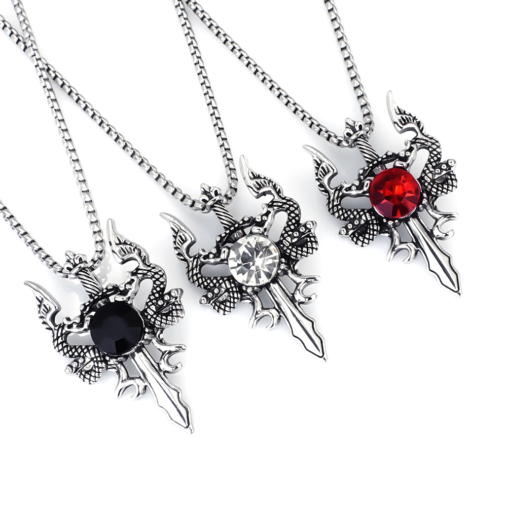 新品 ネックレス    ペンダント  アクセサリー ヒップホップ  ユニセックス