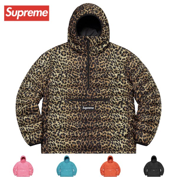 Supreme Micro Down Half Zip Hooded Pullover Hoodie 2021AW シュプリーム マイクロダウン ハーフジップ プルオーバー 5カラー 2021年秋冬